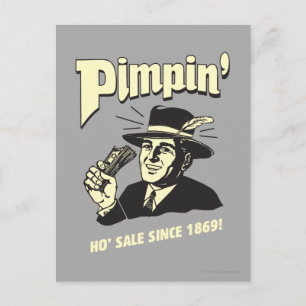 Pimpin' Postkarte