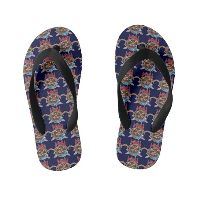 Pimu Kids Flip Flops Kinderbadesandalen (Fußbett)