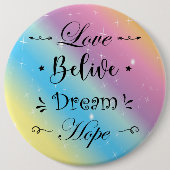 Pin colorful and motivational button (Vorderseite)