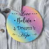 Pin colorful and motivational  button (Beispiel)
