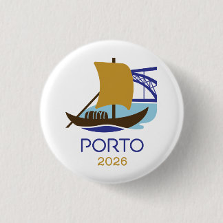 Pin der internationalen Versammlung 2026 in Porto, Button