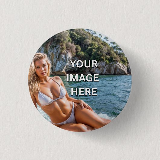 PIN IT! 📌 Benutzerdefinierte Knöpfe – Bild oder T Button (Vorderseite)