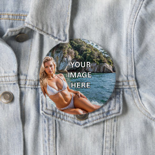 PIN IT! 📌 Benutzerdefinierte Knöpfe – Bild oder T Button