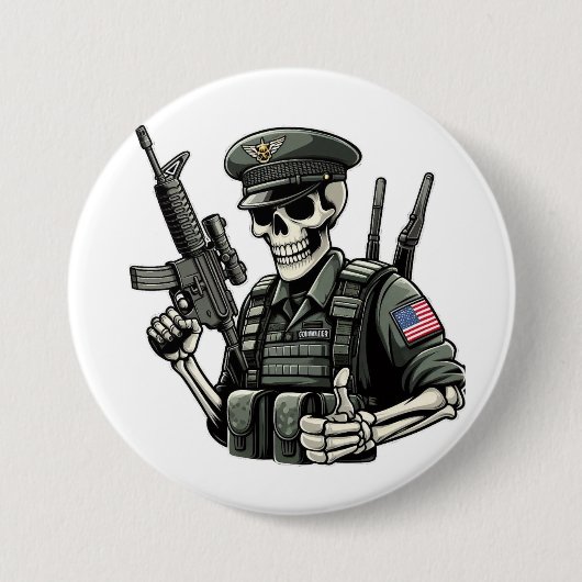PIN militar EEUU Button (Vorderseite)