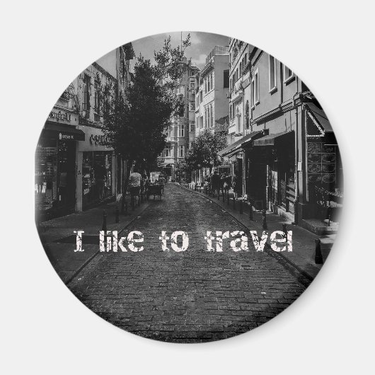 Pin"s I like travel Magnet (Vorne)