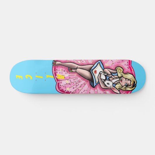 Pin-up Alice Skateboard (Horizontal)
