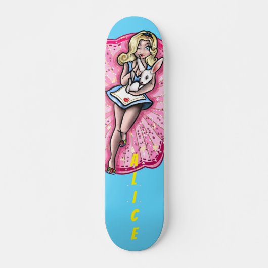 Pin-up Alice Skateboard (Vorne)