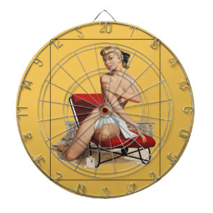 Pin-up Dartscheibe