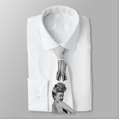 Pin-Up-Girl Retro Vintage Badeanzug Blondine Krawatte (Gebunden)