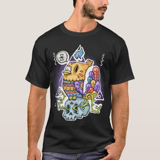 Pin-Up-Girl. T-Shirt (Vorderseite)