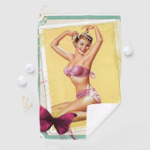Pin-Up Golfhandtuch (Insitu)