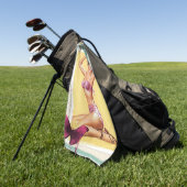 Pin-Up Golfhandtuch (Gras)