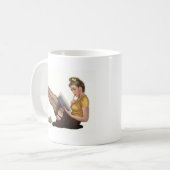 Pin-up Kaffeetasse (Vorderseite Links)
