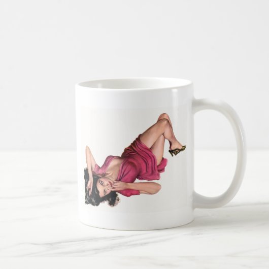 Pin-up Kaffeetasse (Rechts)