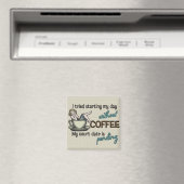 Pin-up Mädchen Kaffee Magnet (In Situ (Geschirrspüler))