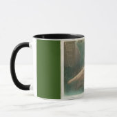 Pin-Up Mädchen Tasse (Links)