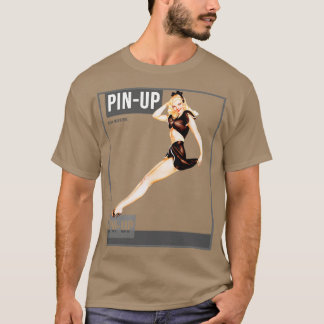 Pin up Mädchen Vintage Pinup Magazin 3 T-Shirt