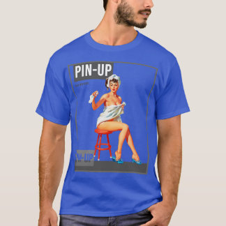 Pin up Mädchen Vintage Pinup Magazin 40 T-Shirt