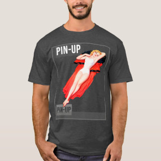 Pin up Mädchen Vintage Pinup Magazin 41 T-Shirt