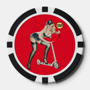 Pin-up Pokerchips