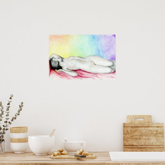 Pin-up Poster (Küche)