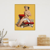 Pin-up Poster (Küche)