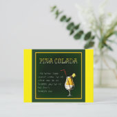 pina-colada-854511 PINA COLADA REZEPT ALCOHOLIC Postkarte (Stehend Vorderseite)