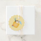 Pina Colada Ananas Hunde Geschenkanhänger (Beispiel)