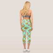 Pina Colada Capri Leggings (Rückseite)