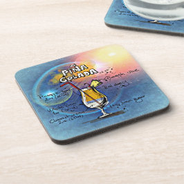 Pina Colada Cocktail (#5 von 12 Sets zur Zubereitu Getränkeuntersetzer