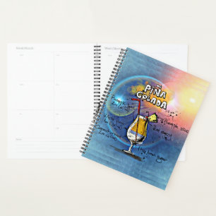 Pina Colada Cocktail (#5 von 12 Sets zur Zubereitu Planer
