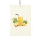 Pina Colada Cocktail Autolufterfrischer (Rückseite)