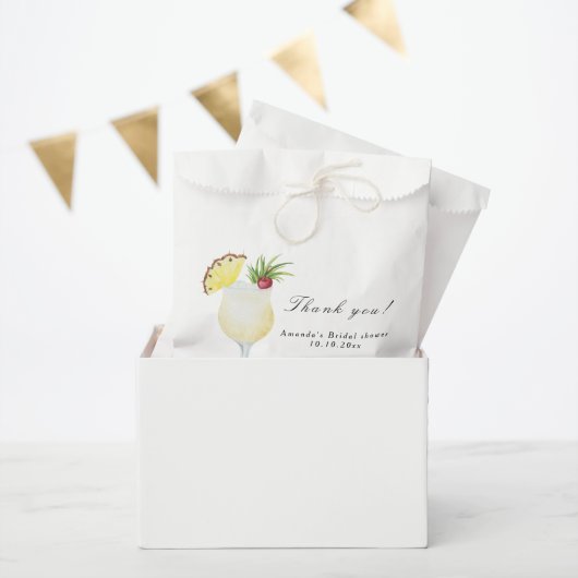 Pina Colada Cocktail Brautparty Geschenktütchen (Party)