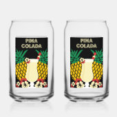 Piña Colada Cocktail Drink Dosenglas (Rückseite)
