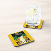 Piña Colada Cocktail Drink Getränkeuntersetzer (Rechte Seite)
