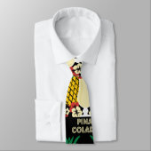 Piña Colada Cocktail Drink Krawatte (Gebunden)