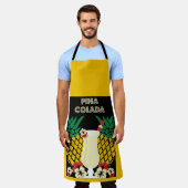 Piña Colada Cocktail Drink Schürze (Getragen)