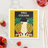 Piña Colada Cocktail Drink Serviette (Beispiel)
