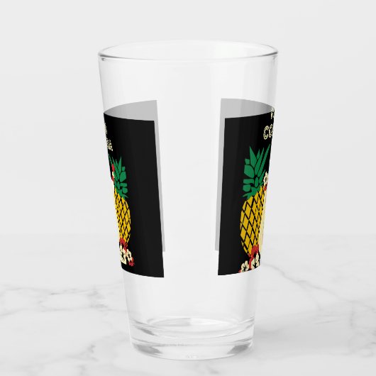 Piña Colada Cocktail Drinks Glas (Links)