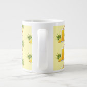 Pina Colada Cocktail Jumbo-Tasse (Rückseite)