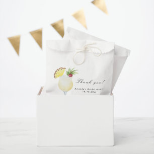 Pina Colada Cocktail Junggesellinnenabschied Geschenktütchen