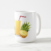 Pina Colada Cocktail Kaffeetasse (VorderseiteRechts)