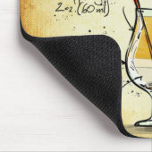 Pina Colada Cocktail Rezept Mousepad (Ecke)