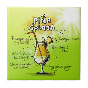 Pina Colada Cocktails Rezept Fliese