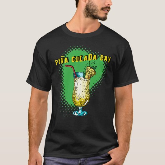 Pina Colada Day T-Shirt (Vorderseite)