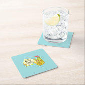 Pina Colada Geachteter Untersetzer (Vor Ort)