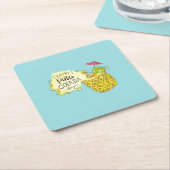 Pina Colada Geachteter Untersetzer (angewinkelt)