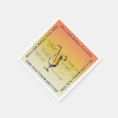 Pina Colada Geburtstagsfeier Serviette (Ecke)