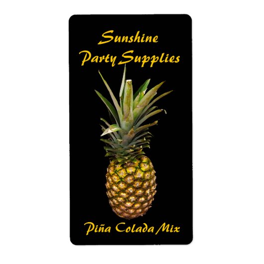 Pina Colada Mix Labels (Vorne)
