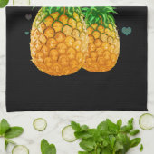Pina Colada Pineaple Geschirrtuch (Gefaltet)